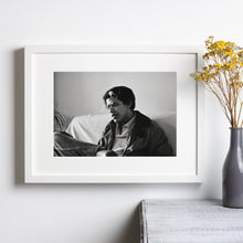 Barack Obama Smoke Print, Young Barack Obama Black and White Wall Art, Vintage Print, Photography Prints, Museum Quality Photo Art Print 1606605370