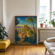 Barcelona Art Print, Sagrada Familia, Spain Wall Art, Barcelona Print, Barcelona Cityscape, Spain Art Print, Europe Print, Travel Gift