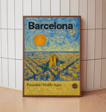 Barcelona Poster, Minimalist, Helvetica, Mid-Century Modern, Barcelona Travel Print, Barcelona Wall Art, Barcelona Spain Art, House Art