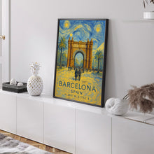 Barcelona Travel Print, Barcelona Poster, Unique Wallart Decor, La Sagrada Familia, Barcelona Black and White Coordinates Home Decor1