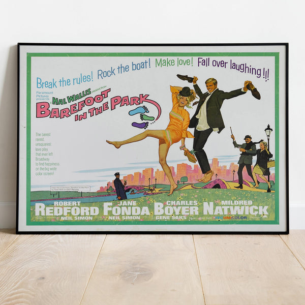 Barefoot in the Park Poster, Movie Print, Wall Art, Gift for Film Fans 1736424776