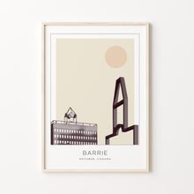 Barrie Poster Print, Barrie Travel Poster, Barrie Minimalistic Wall Art, Barrie, Ontario, Canada 1882437475
