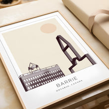 Barrie Poster Print, Barrie Travel Poster, Barrie Minimalistic Wall Art, Barrie, Ontario, Canada 1882437475