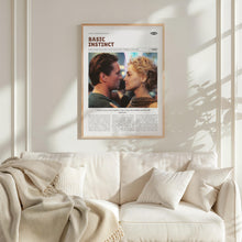 Basic Instinct, Paul Verhoeven, Retro Movie Poster, Custom Movie Poster Print 4421166229