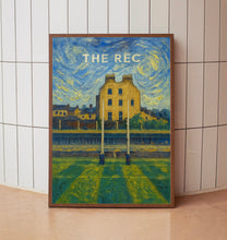 Bath Rugby Recreation Ground Art - Minimalist Art Print - FRAMED or UNFRAMED - Birthday Gift for Him - Fast UK Delivery