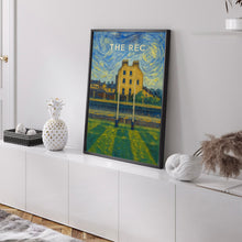 Bath Rugby Recreation Ground Art - Minimalist Art Print - FRAMED or UNFRAMED - Birthday Gift for Him - Fast UK Delivery