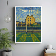 Bath Rugby Recreation Ground Art - Minimalist Art Print - FRAMED or UNFRAMED - Birthday Gift for Him - Fast UK Delivery