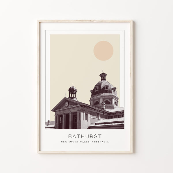 Bathurst Poster Print, Bathurst Travel Poster, Bathurst Minimalistic Wall Art, Bathurst, New South Wales, Australia 1882439591