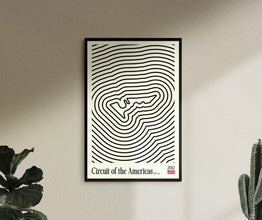 Bauhaus COTA Poster Formula One, Car Enthusiast Art (Minimalist Movie Poster) 1591713635