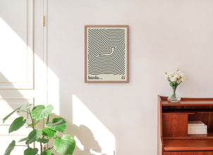 Bauhaus Imola F1 Track Poster Retro Wall Art (Minimalist Movie Poster) 1334095315