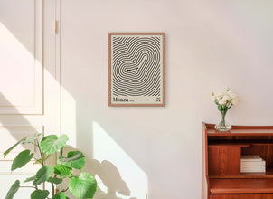 Bauhaus Inspired Monza Poster for Car Enthusiast 1380597882