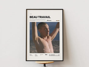 Beau Travail Poster, Denis Lavant Poster, War Drama Film Poster, 1999 Claire Denis Film Beau Travail Print, Movie Decor, Cult Movie Poster 4332019695