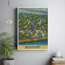 Beaufort Print South Carolina, Beaufort Photo Poster, Beaufort Travel Wall Art, Beaufort Map Print, Beaufort Van Gogh Style, Beaufort, USA