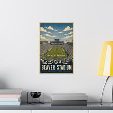 Beaver Stadium Poster, Penn State Wall Art, University Park PA Print, Nittany Lions Football Stadium Art, College Football Gift, PSU Decor 4505969842
