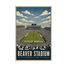 Beaver Stadium Poster, Penn State Wall Art, University Park PA Print, Nittany Lions Football Stadium Art, College Football Gift, PSU Decor 4505969842