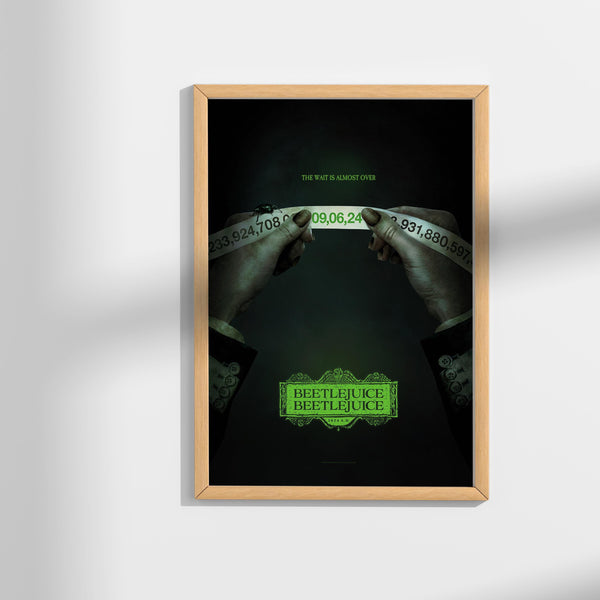Beetlejuice Beetlejuice Poster  Beetlejuice Beetlejuice (2024) poster  Modern Minimalist Wall Art  Home Decor for Living Room & Bedroom 1809155371 - Copy