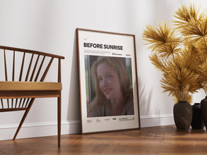 Before Sunrise Film Poster  Ethan Hawke and Julie Delpy in Before Sunrise Movie Poster Print  Special Design Poster  Movie Poster Collage 1876762237