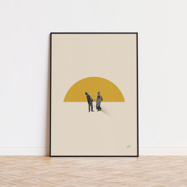 Before Sunrise Inspired Poster  Mid Century Modern Poster  Minimalist Poster  Retro Art Print  Classic Movie  Gifts for her 1573486250