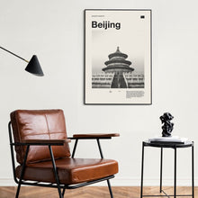 Beijing Art Print  Beijing Poster  Beijing Wall Art  Mid Century Poster  Travel Print Art  China 1576853716
