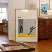Belfast - Movie poster, retro, mid century modern, vintage art print, minimalist 1172555083
