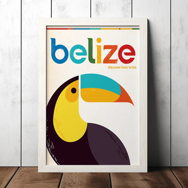 Belize Vintage Travel Poster - Retro Decor Poster - Art Poster - Home Decor - Wall Art 1596338016