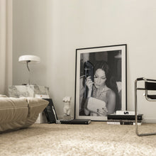 Bella Hadid Makeup Print, Teen Room Black and White Wall Art, Vintage Print, Photography Prints, Museum Quality Photo Print, Feminist Print 1620778435