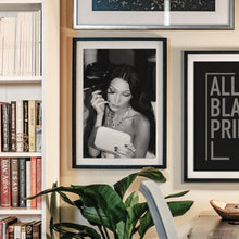 Bella Hadid Makeup Print, Teen Room Black and White Wall Art, Vintage Print, Photography Prints, Museum Quality Photo Print, Feminist Print 1620778435