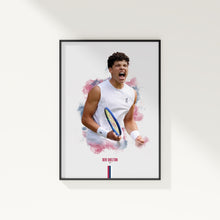 Ben Shelton Poster Tennis Wall Art 4344260523