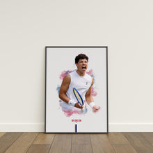 Ben Shelton Poster Tennis Wall Art 4344260523