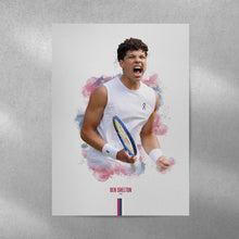 Ben Shelton Poster Tennis Wall Art 4344260523
