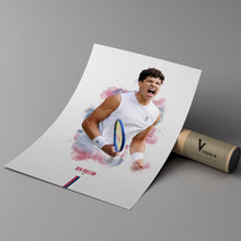 Ben Shelton Poster Tennis Wall Art 4344260523