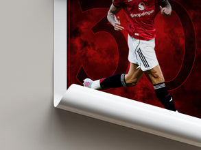 Benjamin Sesko Poster Manchester Football Gift, Soccer Poster 4399612610