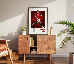 Benjamin Sesko Poster Manchester Football Gift, Soccer Poster 4399612610