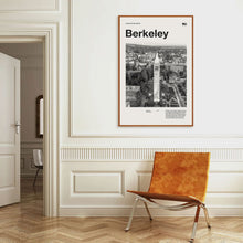 Berkeley City Art Print  Berkeley Poster  Berkeley Wall Art  Mid Century Poster  Travel Print Art  California 1686151291