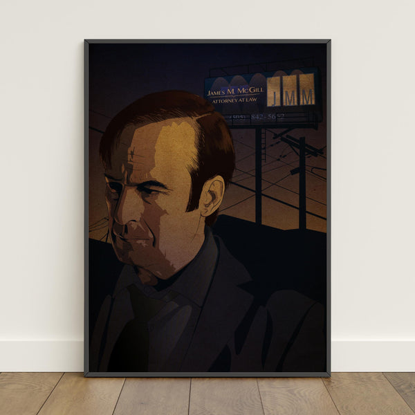 Better Call Saul Poster  Retro Print  Wall Art  Home Decor  Gift Poster  TV Show Poster #2 1813470328 - Copy (6)