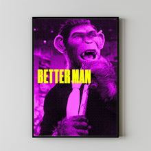 Better Man 2024 Poster Art Print Movie Posters Gift for Movie lovers 2