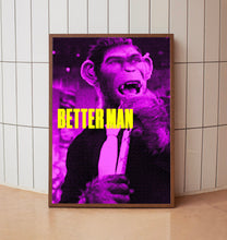 Better Man 2024 Poster Art Print Movie Posters Gift for Movie lovers 2