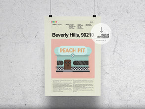 Beverly Hills, 90210  Minimalist Movie Poster 1455405031