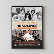 Beyond the Headlines The NABJ Journey 2025 Poster Art Print Movie Posters TV Posters Gift for Movie lovers