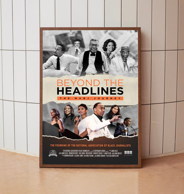 Beyond the Headlines The NABJ Journey 2025 Poster Art Print Movie Posters TV Posters Gift for Movie lovers