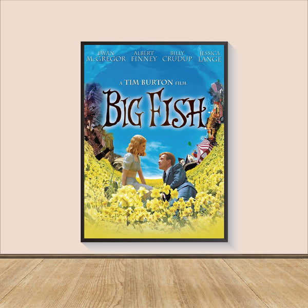 Big Fish Movie Poster, Canvas Wall Art Print 1587474296