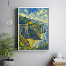 Big Sur Travel Print, California Big Sur Travel Poster, Travel Wall Art, Big Sur Artwork, California Travel Gift Wall Decor