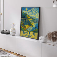 Big Sur Travel Print, California Big Sur Travel Poster, Travel Wall Art, Big Sur Artwork, California Travel Gift Wall Decor1