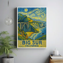Big Sur Travel Print, California Big Sur Travel Poster, Travel Wall Art, Big Sur Artwork, California Travel Gift Wall Decor1