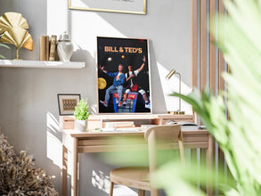 Bill and Ted's Adventure Movie Poster, Retro Film Art (Digital Download) 4405561510