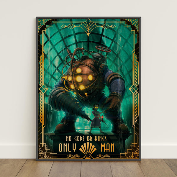 BioShock Poster  Retro Print  Wall Art  Home Decor  Gift Poster  Game Poster #4 1816503275