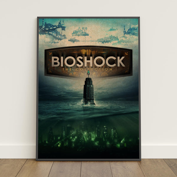 BioShock Poster  Retro Print  Wall Art  Home Decor  Gift Poster  Game Poster #4 1816503275 - Copy (4)