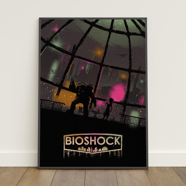 BioShock Poster  Retro Print  Wall Art  Home Decor  Gift Poster  Game Poster #4 1816503275 - Copy (5)