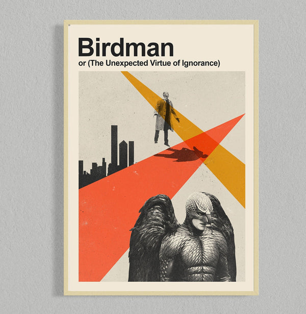 Birdman Movie Movie Poster  Film Posters  Minimalist Movie Poster  Digital Download  Printable Wall Art Poster 1124371556