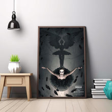 Black Swan Movie Poster Natalie Portman, Classic Film Canvas Art 4358457533